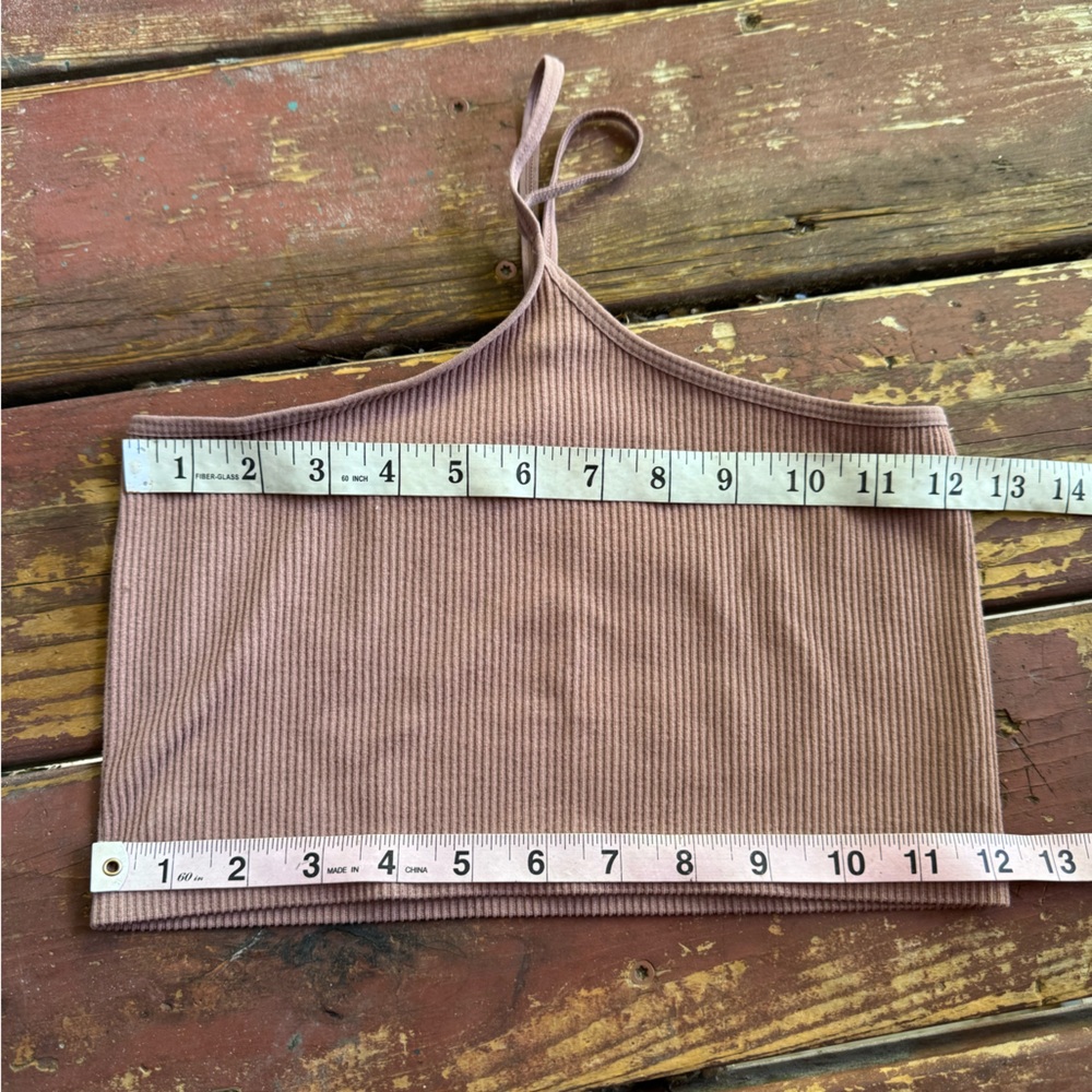 Suzette Collection Ribbed  Crop Top - Picture 5 of 7